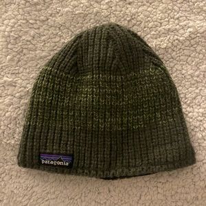 Patagonia beanie knit hat fleece